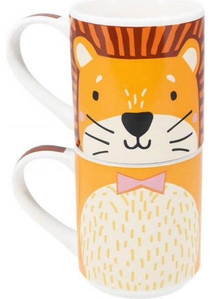 Ecrou Hayvan Figürlü Porselen Mug 265 ml modelleri