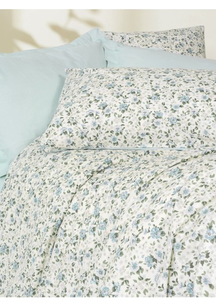 Petite Tek Kişilik Lastikli Çarşaflı Nevresim Takımı Nola Mint fiyatları