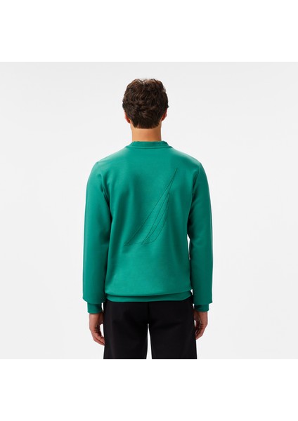 Erkek Yeşil Regular Fit Sweatshirt fiyatları