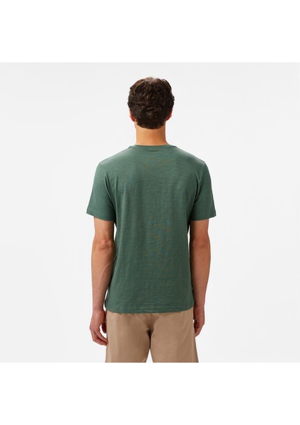 Erkek Yeşil Regular Fit T-Shirt fiyatları