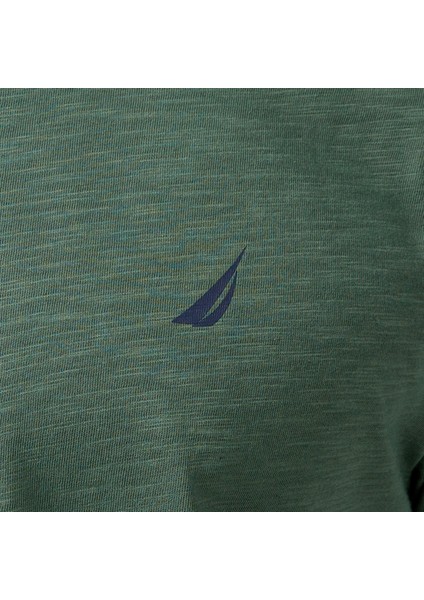 Erkek Yeşil Regular Fit T-Shirt indirimleri