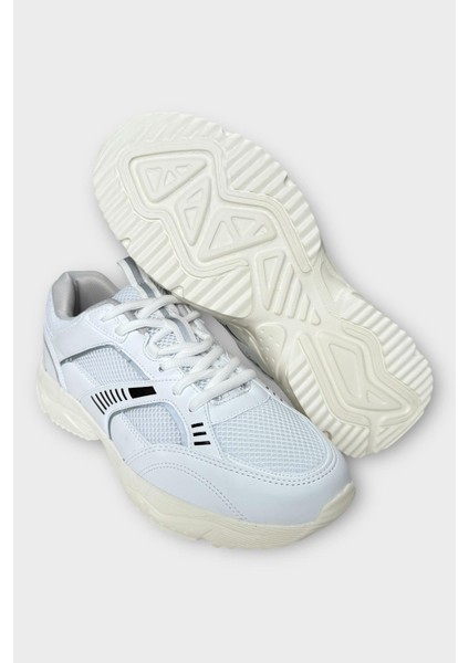 Erkek Airfile Hafif Comfort Koşu Yürüyüş Spor Ayakkabı Beyaz indirimleri