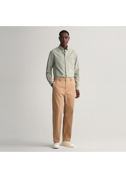 Erkek Yeşil Regular Fit Keten Gömlek fiyatları