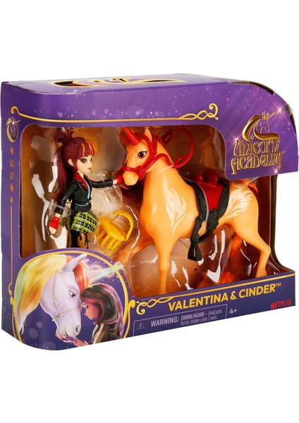 Figür ve Unicorn Seti - Valentina ve Cinder modelleri