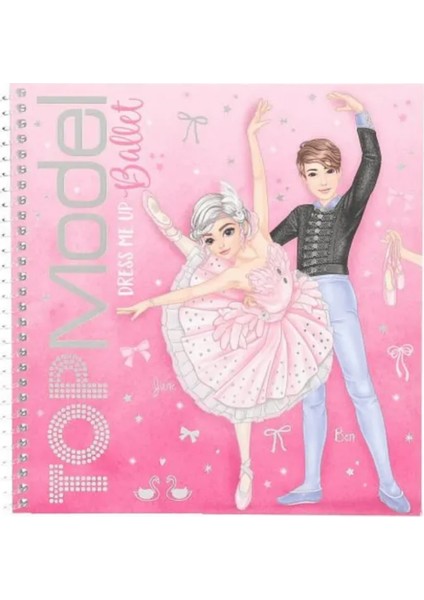 Topmodel Dress Me Up Stickerbook Ballet modelleri
