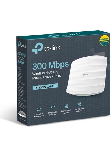 EAP110, 300MBPS Wireless N Tavan Montajlı Merkezi Wi-Fi Yönetimli Access Point 5 Adet modelleri