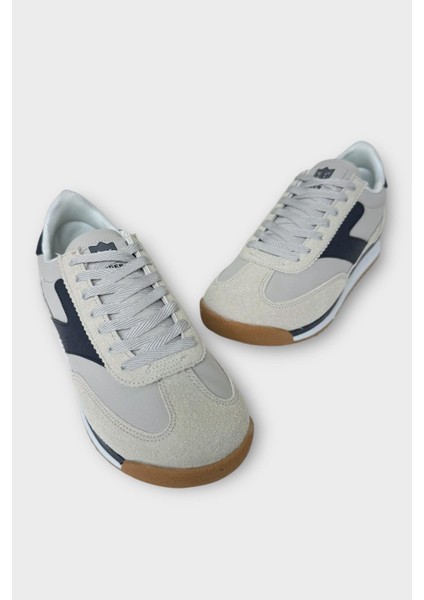 Erkek Günlük Hafif Rahat Taban Sneaker Ayakkabı Gri - Lacivert modelleri