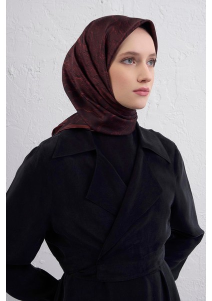 Çiçek Desenli Saf Ipek Twill Eşarp 9409D 03 fiyatları