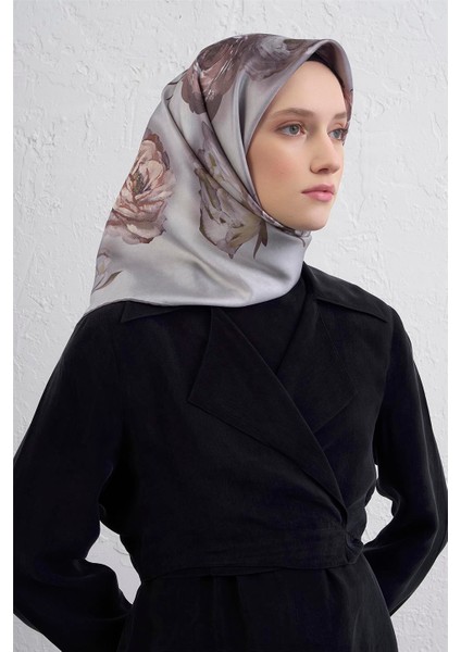 Saf Ipek Sura Eşarp 9419D 03