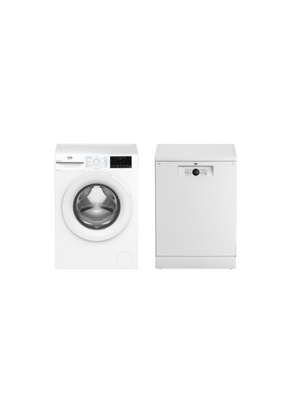2'li Beyaz Eşya Seti (Çamaşır Makinesi 9 kg + Bulaşık Makinesi 4 Programlı )