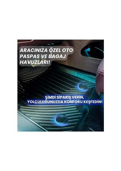 Dacia Duster 4x4 (2018-2024) 3D Havuzlu Oto Paspas fırsatları