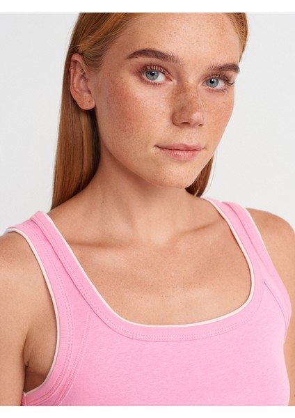 21087 Kontrast Fitilli Atlet-Pembe modelleri