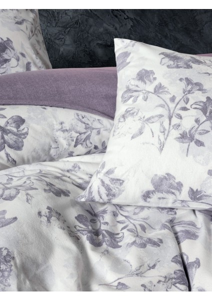 Flanel Tek Kişilik Nevresim Takımı Sadie Mor fiyatları