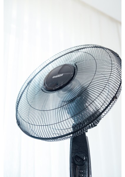 FAN11 Coolair Siyah-Gri 45W 5 Kanat 3 Kademe 1200RPM