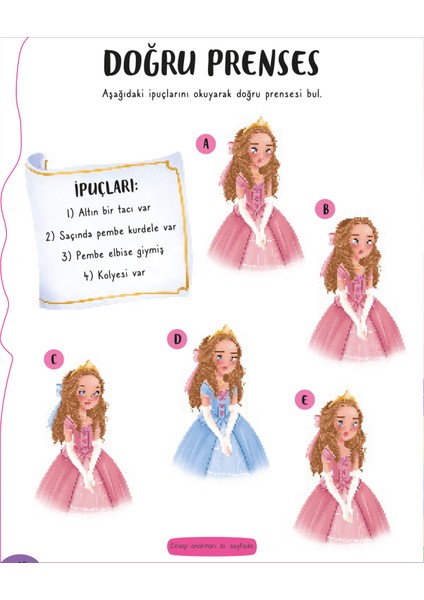 Prenses Modası - Çıkartmalı Aktivite Kitabı fiyatları