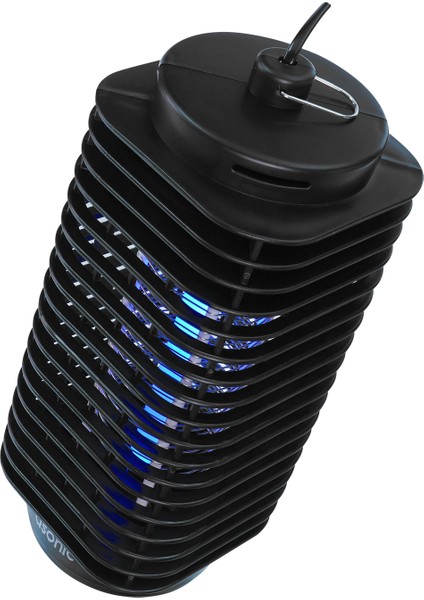 S23 Pro Siyah 3 Watt Açılabilen Alt Kapak Kokusuz Taşınabilir LED Mavi Işıklı Sinek Öldürücü fırsatları