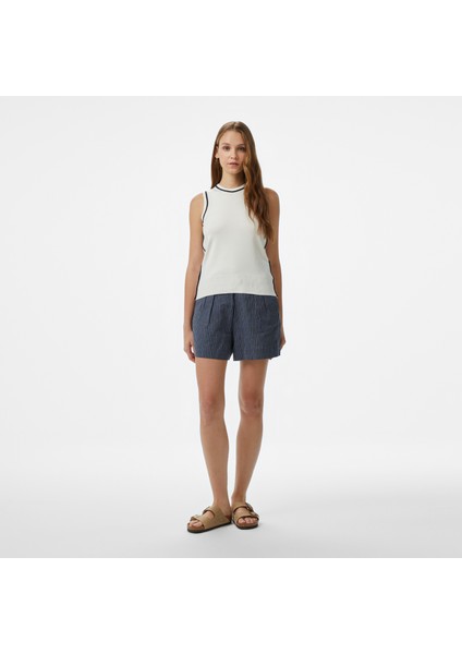 Kadın Beyaz Slim Fit Triko modelleri