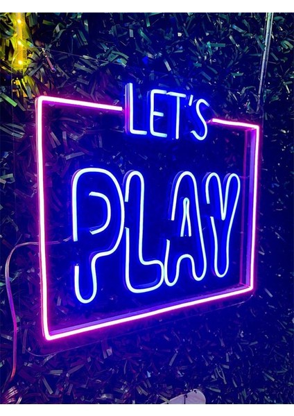Let's Play Neon LED Tabela