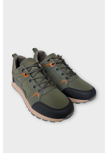 Erkek 4 Mevsim Rahat Comfort Spor Ayakkkabı Haki fırsatları