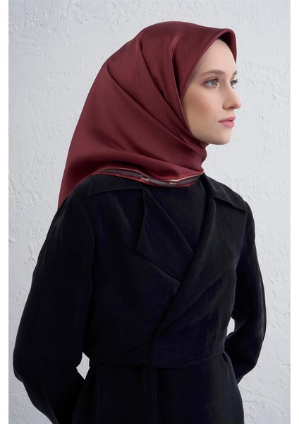 Monogram Desenli Saf Ipek Twill Eşarp 9401D 39 fiyatları