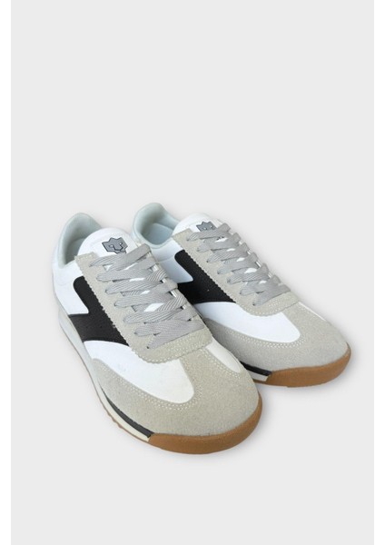 Erkek Günlük Hafif Rahat Taban Sneaker Ayakkabı Gri - Siyah modelleri