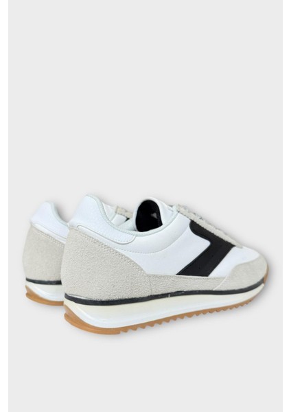 Erkek Günlük Hafif Rahat Taban Sneaker Ayakkabı Gri - Siyah indirimleri