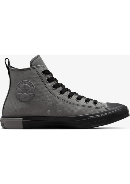 Chuck Taylor All Star Unisex Gri Deri Sneaker