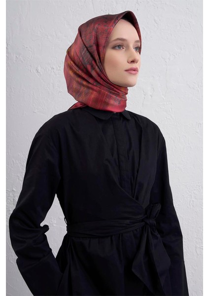 Soyut Desenli Saf Ipek Twill Eşarp 9420D 85 fiyatları