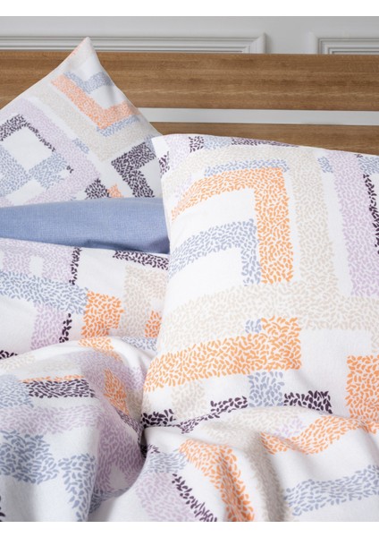 Flanel Tek Kişilik Nevresim Takımı Hayden Lila fiyatları