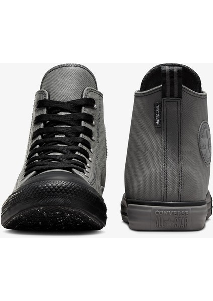 Chuck Taylor All Star Unisex Gri Deri Sneaker modelleri