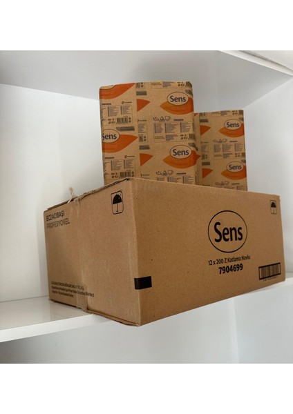 Z Katlı Dispenser Kağıt Havlu 12 x 200 Eczacıbaşı