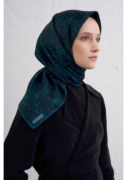 Soyut Desenli Saf Ipek Twill Eşarp 9431D 81 fiyatları