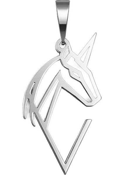 925 Ayar gümüş kolye tek boynuzlu at SM8397 fiyatları