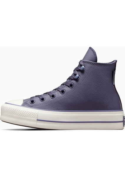 Chuck Taylor All Star Lift Unisex Mor Deri Bot fırsatları