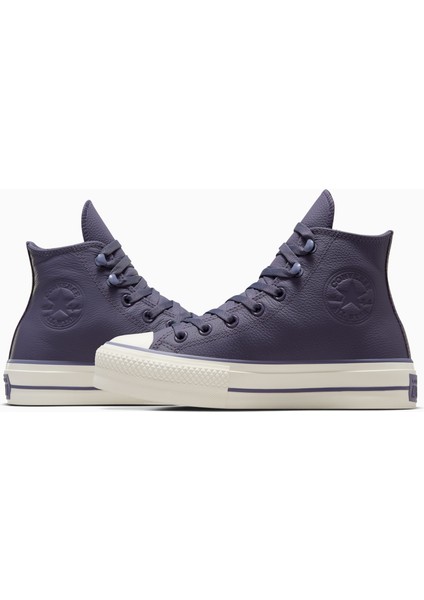 Chuck Taylor All Star Lift Unisex Mor Deri Bot indirimleri