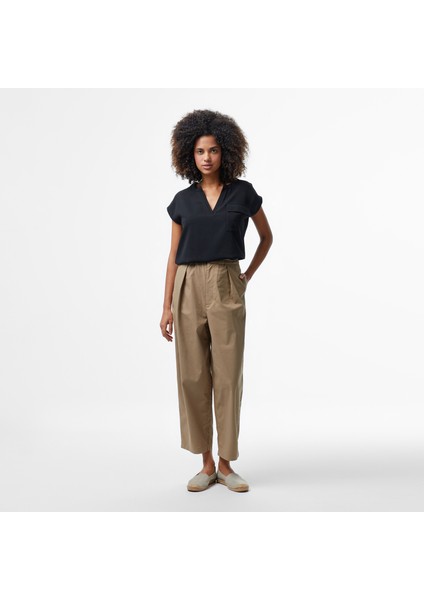 Kadın Siyah Relaxed Fit Gömlek modelleri