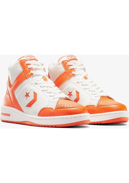 Weapon Unisex Turuncu Deri Sneaker fiyatları