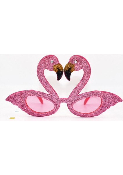 Parti Gözlüğü Pembe Renkli Flamingo