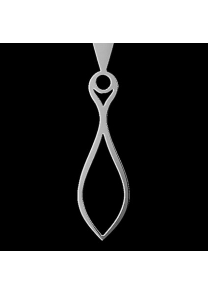 925 Ayar Gümüş Kolye Kravat SM8188