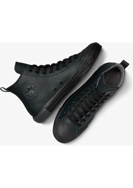 Chuck Taylor All Star Counter Climate Unisex Siyah Deri Sneaker