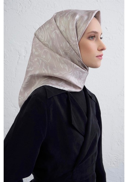 Soyut Desenli Saf Ipek Twill Eşarp 9431D 85 fiyatları