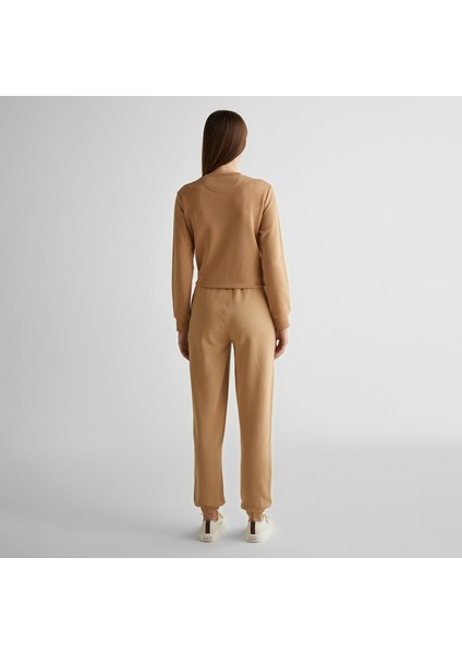 Kadın Bej Relaxed Fit Eşofman Altı fiyatları