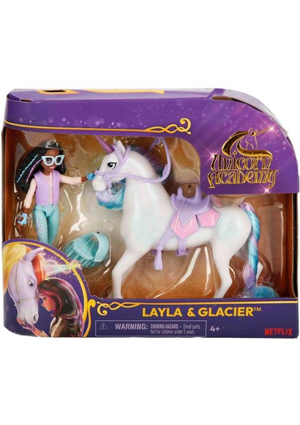 Figür ve Unicorn Seti - Layla ve Glacier modelleri