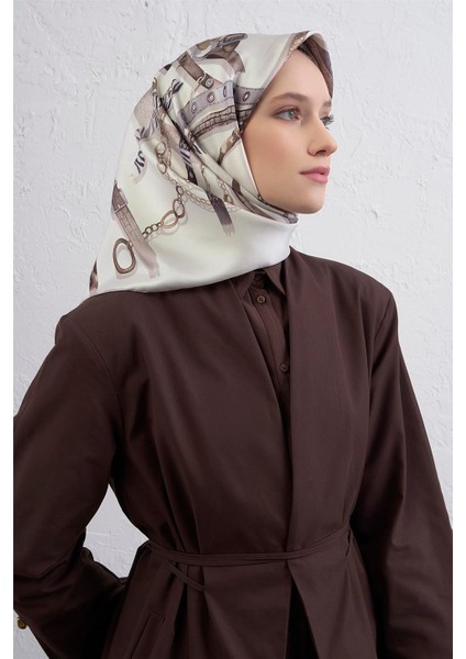 Saf Ipek Sura Eşarp 9422D 86