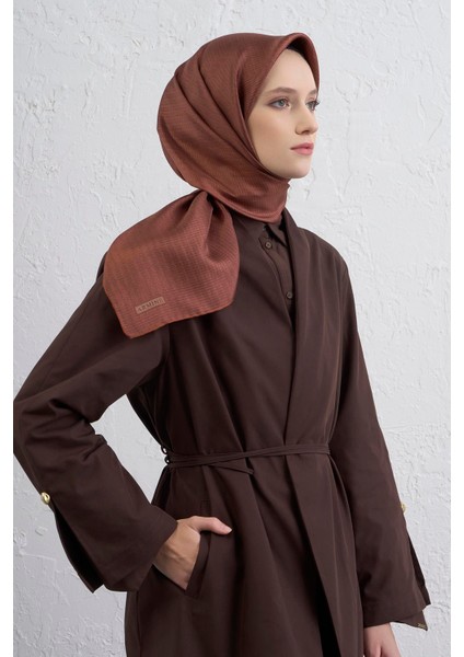 Soyut Desenli Saf Ipek Twill Eşarp 9415D 09 fiyatları