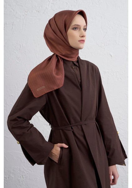 Soyut Desenli Saf Ipek Twill Eşarp 9415D 09 modelleri