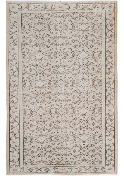 Atina Turkuaz Eskitme Yün Modern Desenli Yün Hav Toz Vermez Leke Tutmayan Salon Yolluk Mutfak El Dokuma Halı