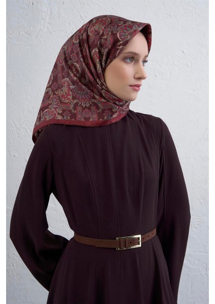 Saf Ipek Sura Eşarp 9416D 84