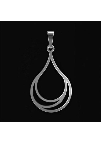 925 Ayar gümüş kolye su SM8420