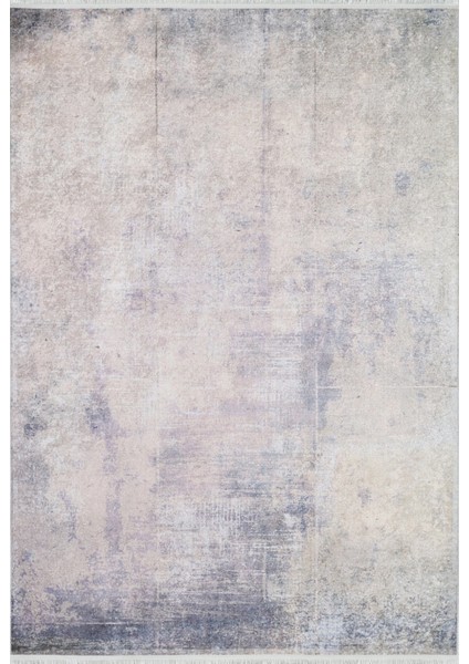 Sehrekurd Mor Modern Etnik Desenli Makinada Yıkanabilir Hav Toz Vermez Leke Tutmayan Kaymaz Taban Dijital Makine Baskı Salon Yolluk Mutfak Halı